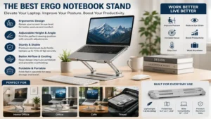 Best ergo notebook stand for comfortable, productive home and office use